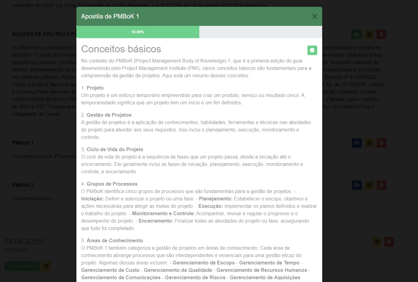Apostila gerada por inteligência artificial